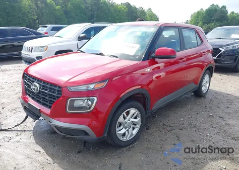 2021 Hyundai Venue Se z USA, uszkodzony, nr VIN KMHRB8A31MU065989